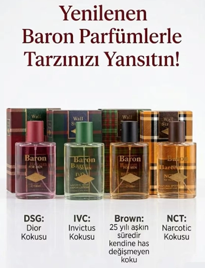 Baron Wall Street DSG 2026 EDC Erkek Parfüm 100 ml