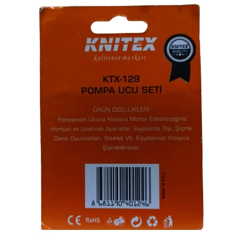 Knıtex Ktx-129 Top İğne Seti 3 Parça
